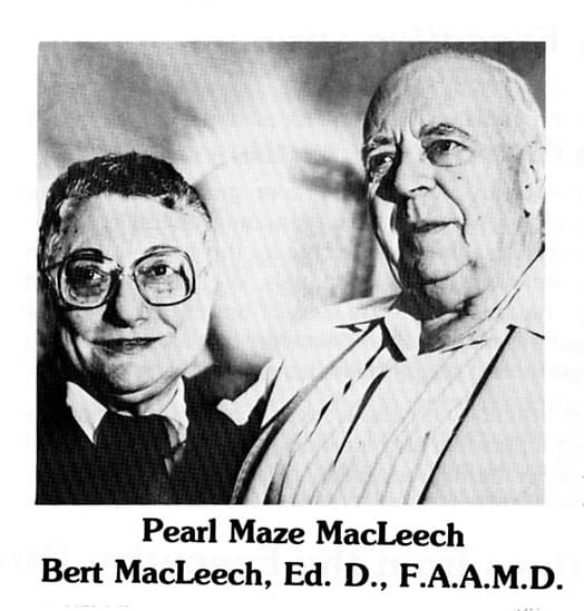 YAI founders Bert and Pearl MacLeech.